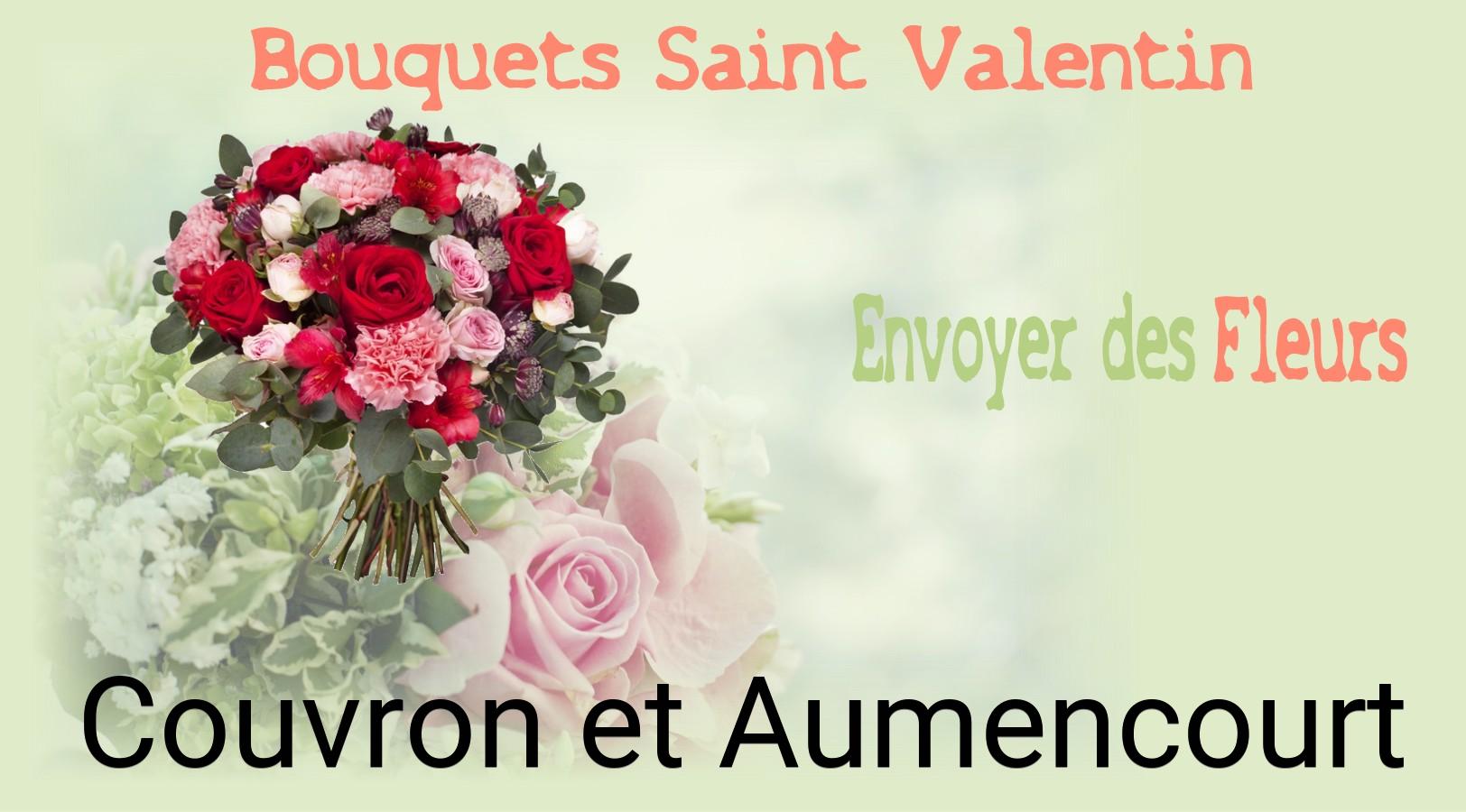 Roses de Saint-Valentin livrées à Couvron-et-Aumencourt